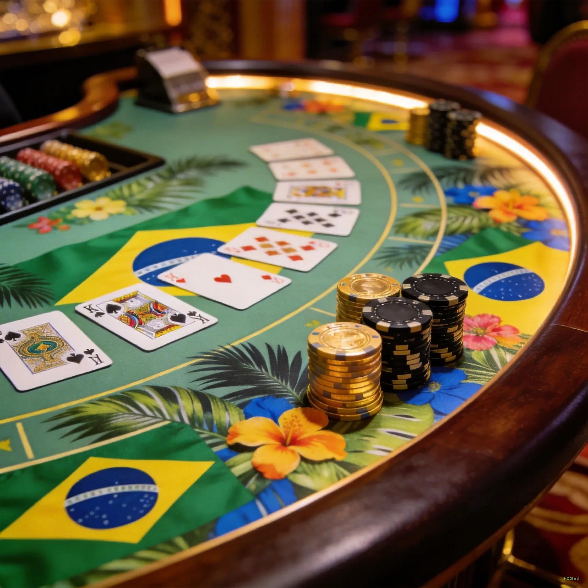 Mesa de Blackjack 600bet